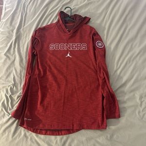 Oklahoma team issued light weight hoodie